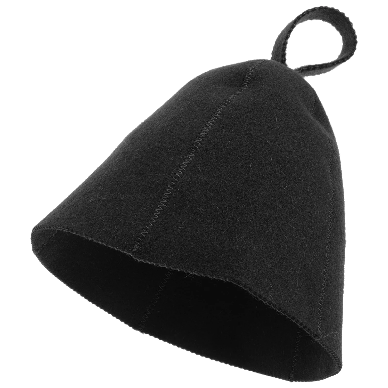 

Модная шляпа шерстяная шапочка для сауны, поглощающая воду шляпа для сауны, портативная эластичная шляпа для сауны