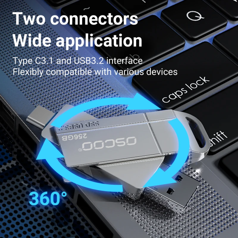 Foto Stick 512GB, Unit&agrave; Flash Per Backup Foto E Video, Micro USB E Type C Per IPhone E Android, Rosa