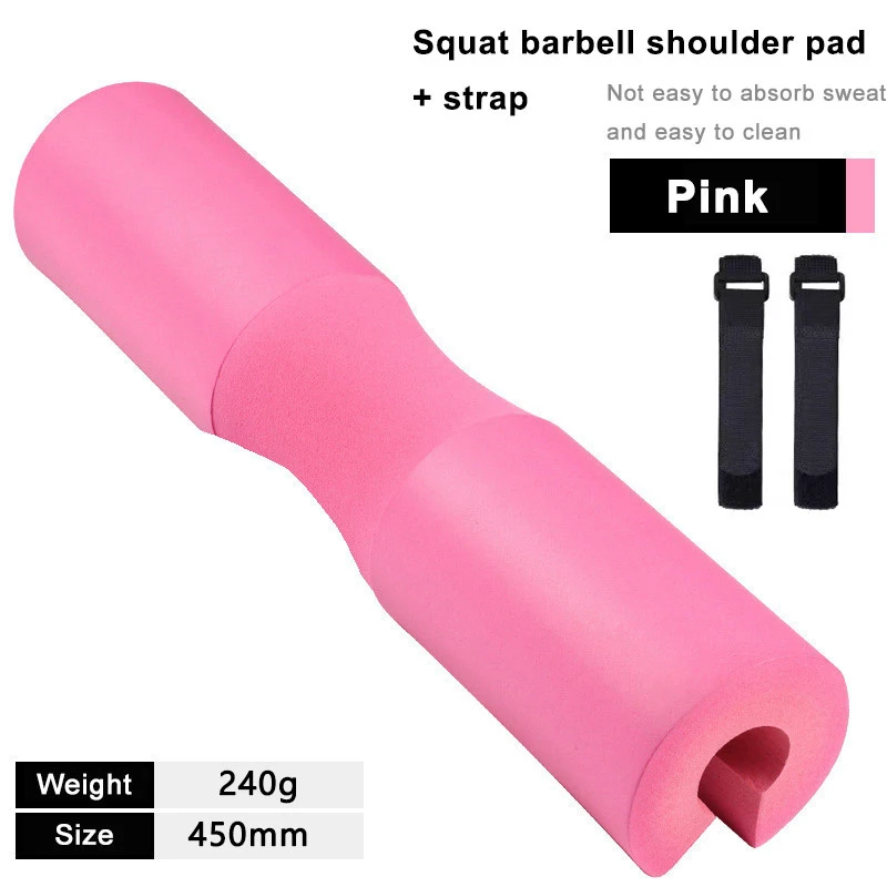 Enhanced Barbell Shoulder Pad for Weightlifting and Fitness Training