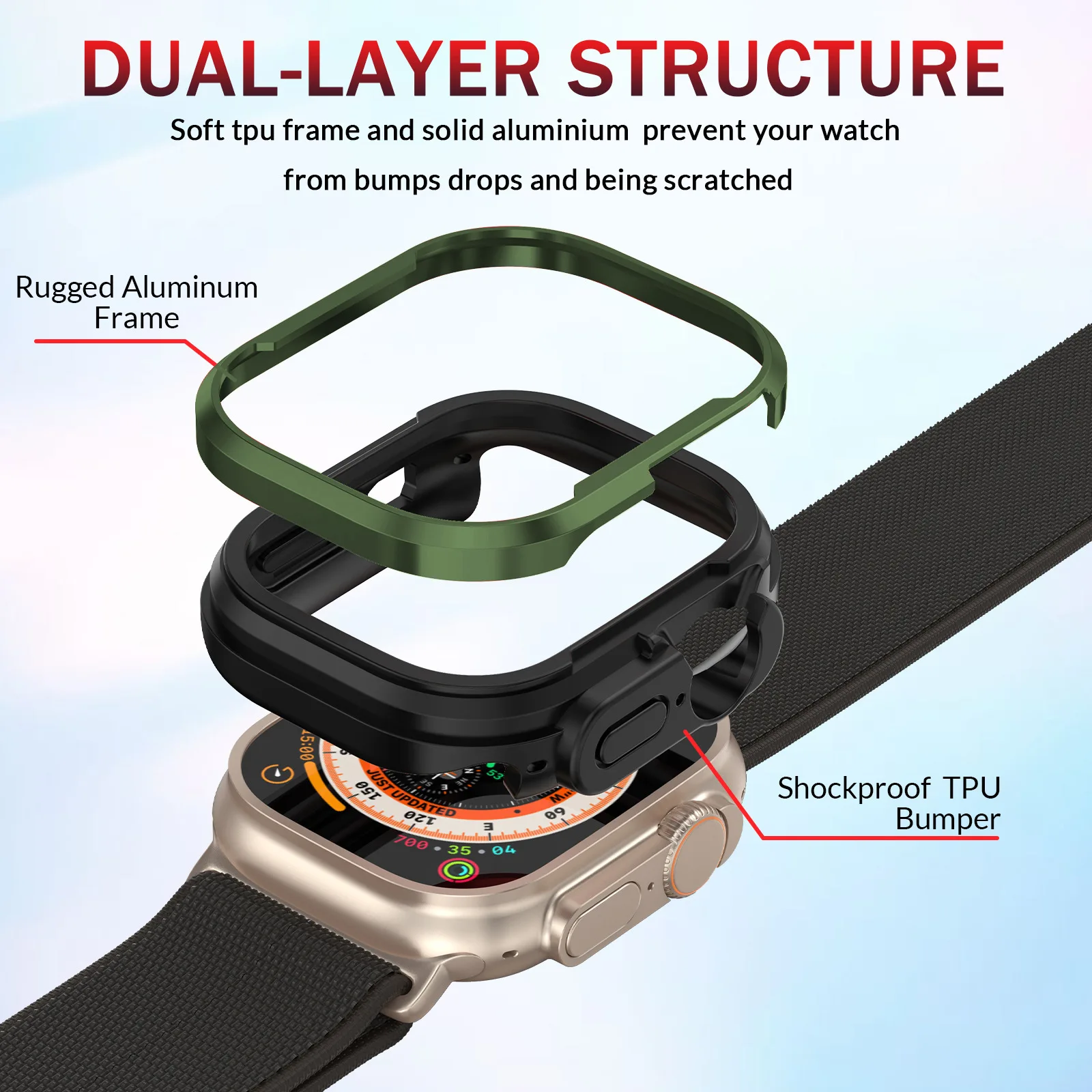 Durable Metal Screen Protector Cover