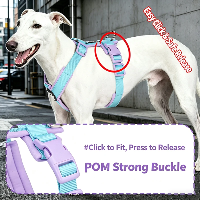 Dog Harness for Small Medium Large Dogs No Pull Breathable Adjustable Pet Chest Strap Outdoor Dog Supplies Puppy Vest Harness