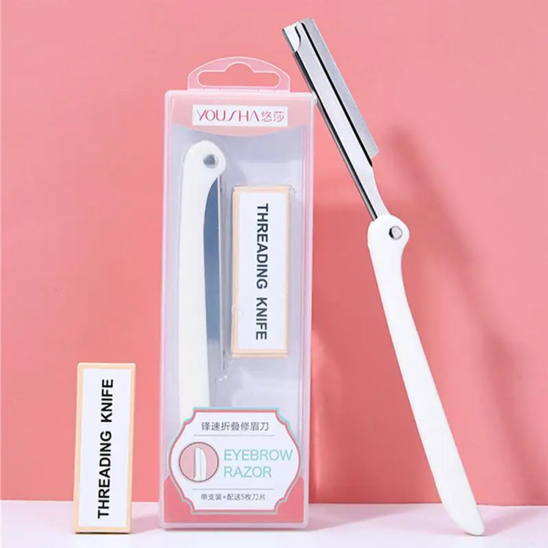 Facial Razor Women Dermaplaning Eyebrow Razor Set Blades For Women Eyebrows Face Shaver and Facial Hair Remover