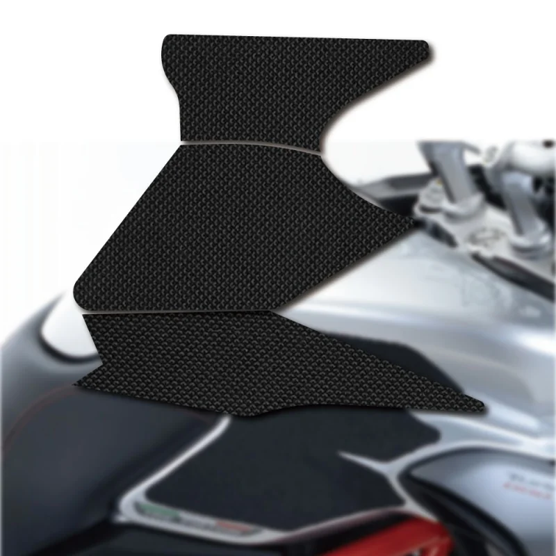 Self Adhesive Silicone Non-Sliptank Pads Traction Grips 3D Rubber 3M Adhesive For Mv Agusta Turismo Veloce	2021-2022