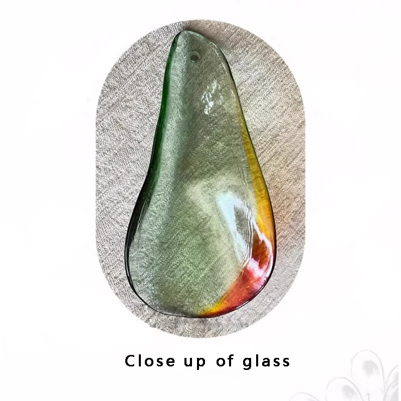 Nordic Vintage Green Glass Ceiling Chandelier Lights Designer Classic Hanglamp Lustres Lampara for Living Room Decoration
