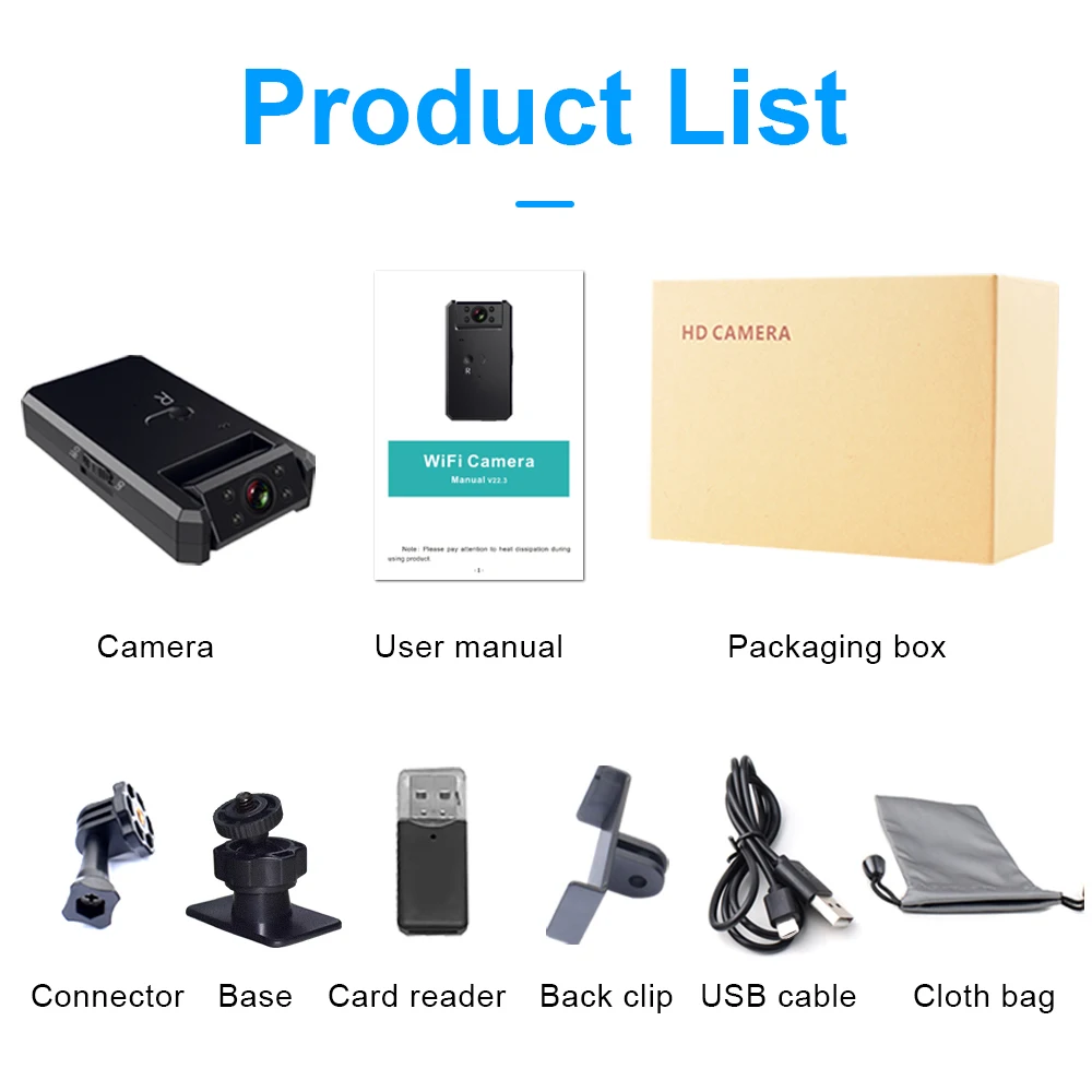 كاميرا مراقبة واي فاي 3 ميجابكسل HD