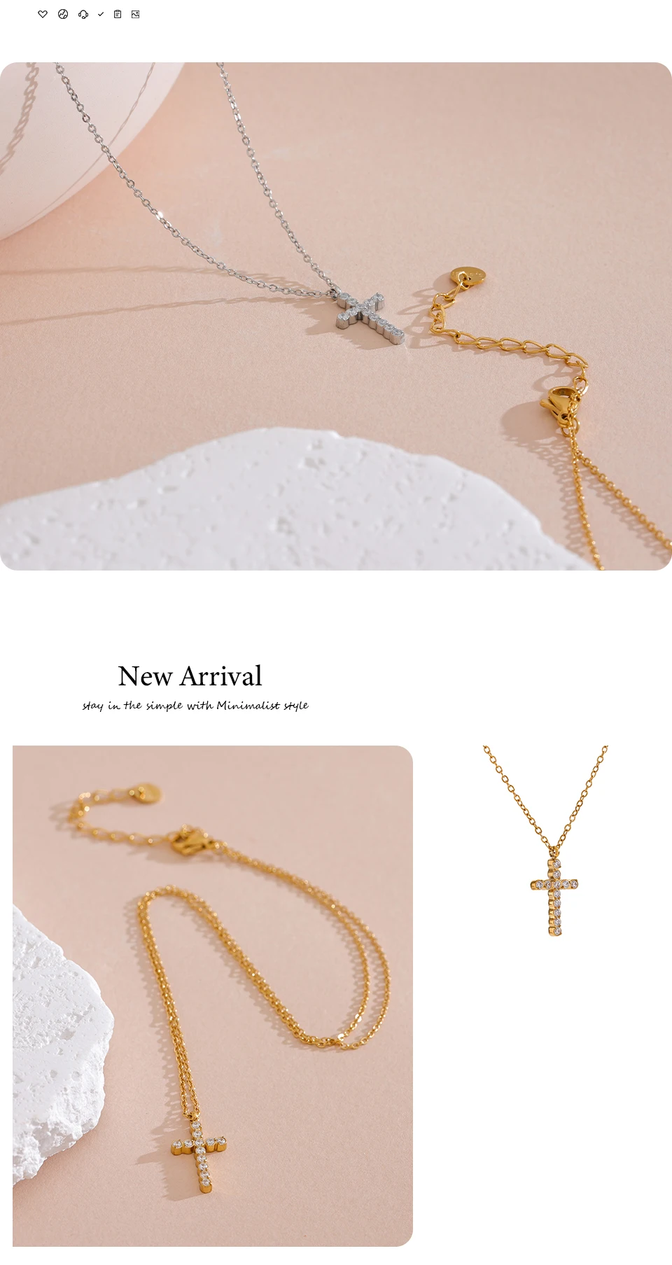 cross pendant necklace