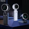 Portable Mini Fan 3600mAh Rechargeable Battery USB Fan Foldable Handheld Fan Turbo Bladeless Small Pocket Fan 5 Gear for Outdoor 1