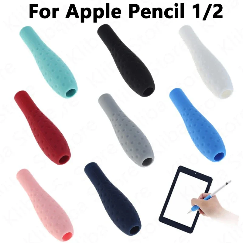 Premium Silicone Protective Sleeve for Apple Pencil - Ergonomic Grip and Durable Stylus Cover