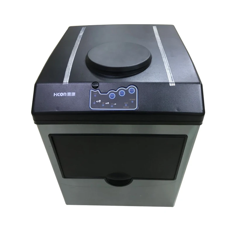 220V Hzb-25 Nuovo Piccolo Produttore Di Ghiaccio Commerciale Macchina Per Il Ghiaccio Per Uso Domestico Tè Negozio Di Latte Ingresso Automatico Dell'A