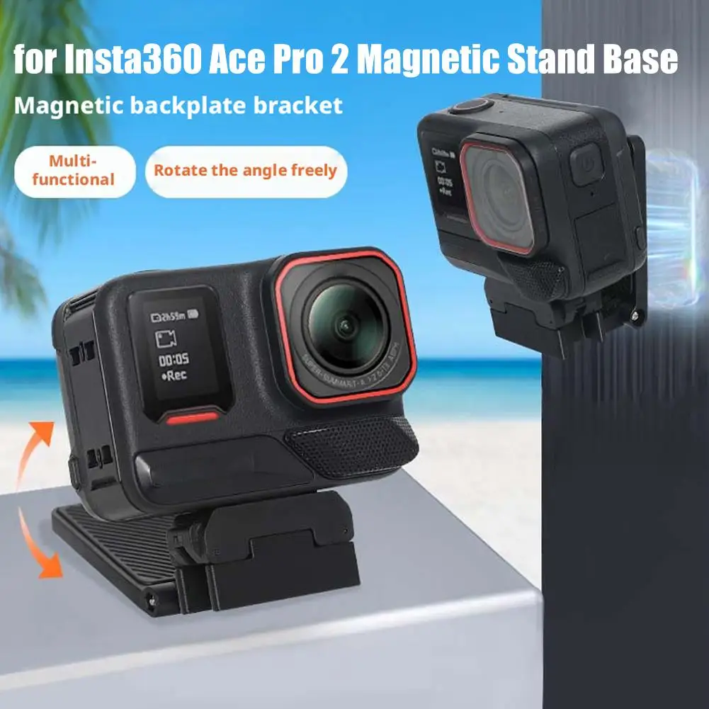 Insta360 Ace Pro2 마그네틱 브래킷 베이스 자동차 흡착판 다기능 데스크탑 고정 액세서리