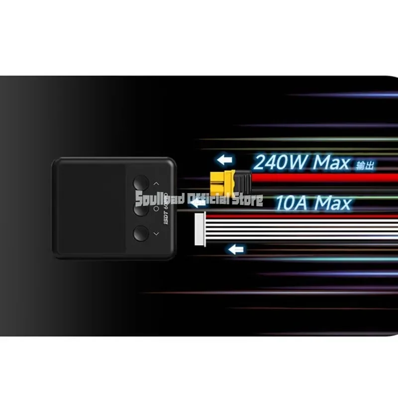 Chargeur Lipo 6S 240W ISDT 608PD USB-C 140W pour RC Drone