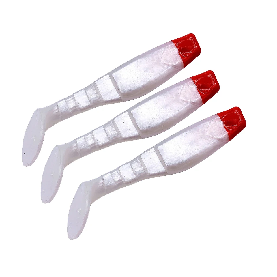 NOEBY - Leurre Méné En Silicone Souple Avec Queue En T, Appât