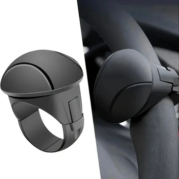 Booster per Volante Auto, Assistente di Sterzo Creativo a Cuscinetto per Manovrabilità con Una Mano, Palla Antiscivolo in Silicone per Volante