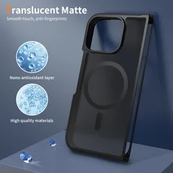 Matte Crystal Hybrid Hard Case with Military Armor and Magnetic Cover for Google Pixel 11 Pro Fold (Black)