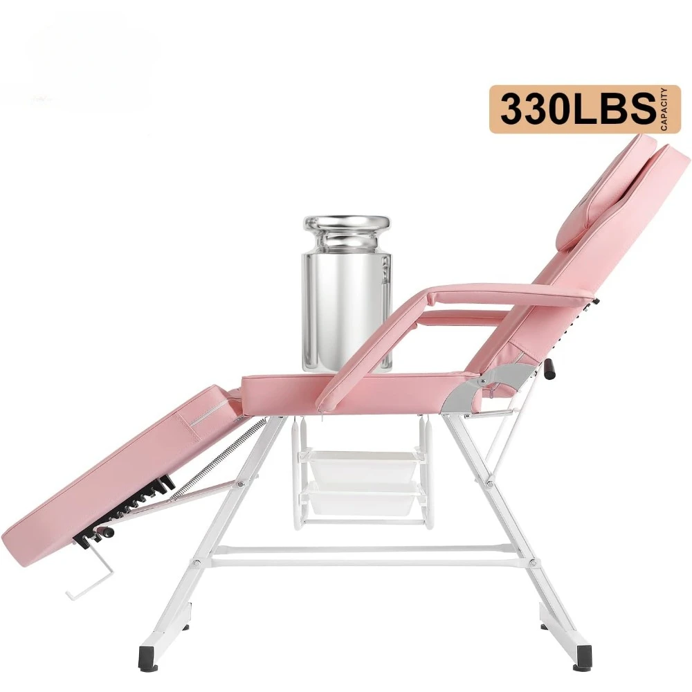 Description Picture 5 of itemPedicure Chairs, Tattoo Chair Massage Bed Salon Bed with Hydraulic Stool for Professional Massage Facial Beauty Pedicure Chairs