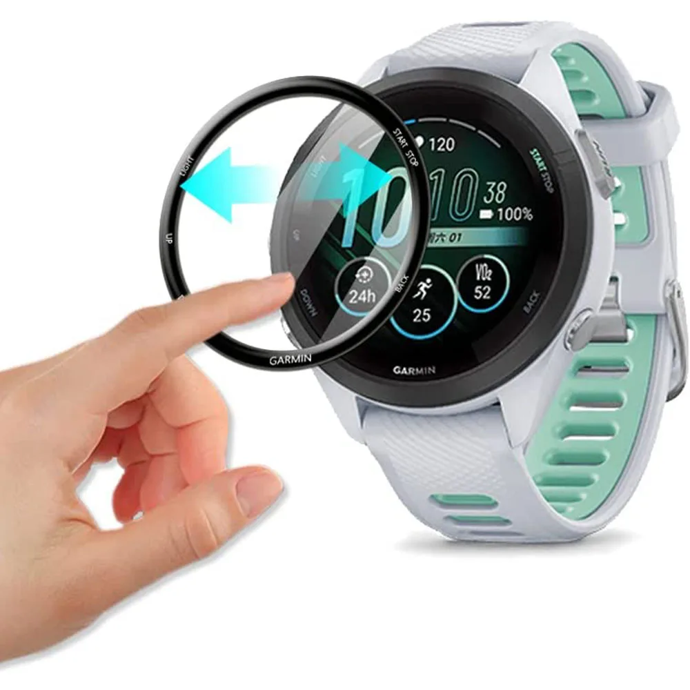 3D Curved Composite Screen Protector for Smartwatches - Soft Protective Film Cover Accessory