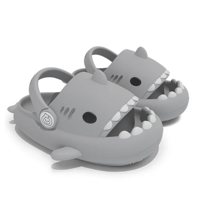 Kids Shark Cartoon Sandals 1