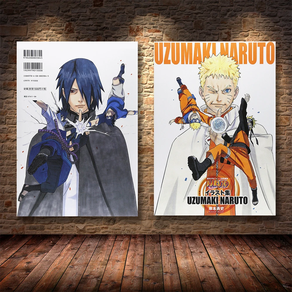 Naruto Poster Uzumaki Naruto And Jiraiya Canvas Painting Manga Prints Wall Art Japanese Anime Picture For Kids Room Home Decor Aliexpress