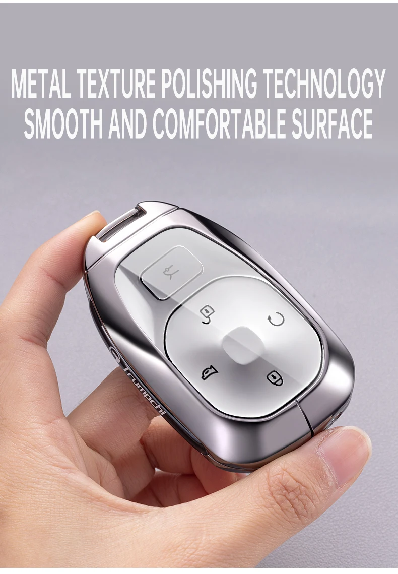 Auto Zink-legierung Schlüssel Fall Halter Abdeckung Kette Für GAC Trumpchi GS7 GS8 GM8 GS5 GA6 GM6 GN8 Empow J15 J16 Innen Zubehör – Detail 8