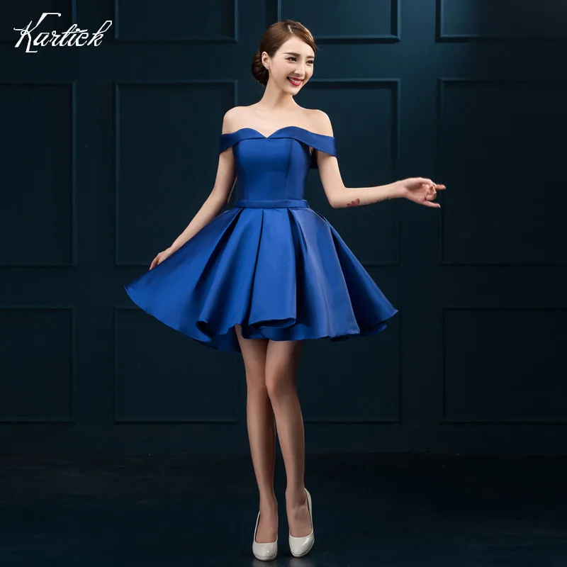 

2023 New Evening Dresses Bride Gown Sexy Off the Shoulder Ball Prom Party Dress Elegant Short Homecoming/Graduation Formal Dress