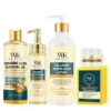 WK JALY Lightening Skin Care Kit for Dark, Black, Caramel Skin, Moisturizing, Acne and Spots Removal, Even Skin Tone for Women