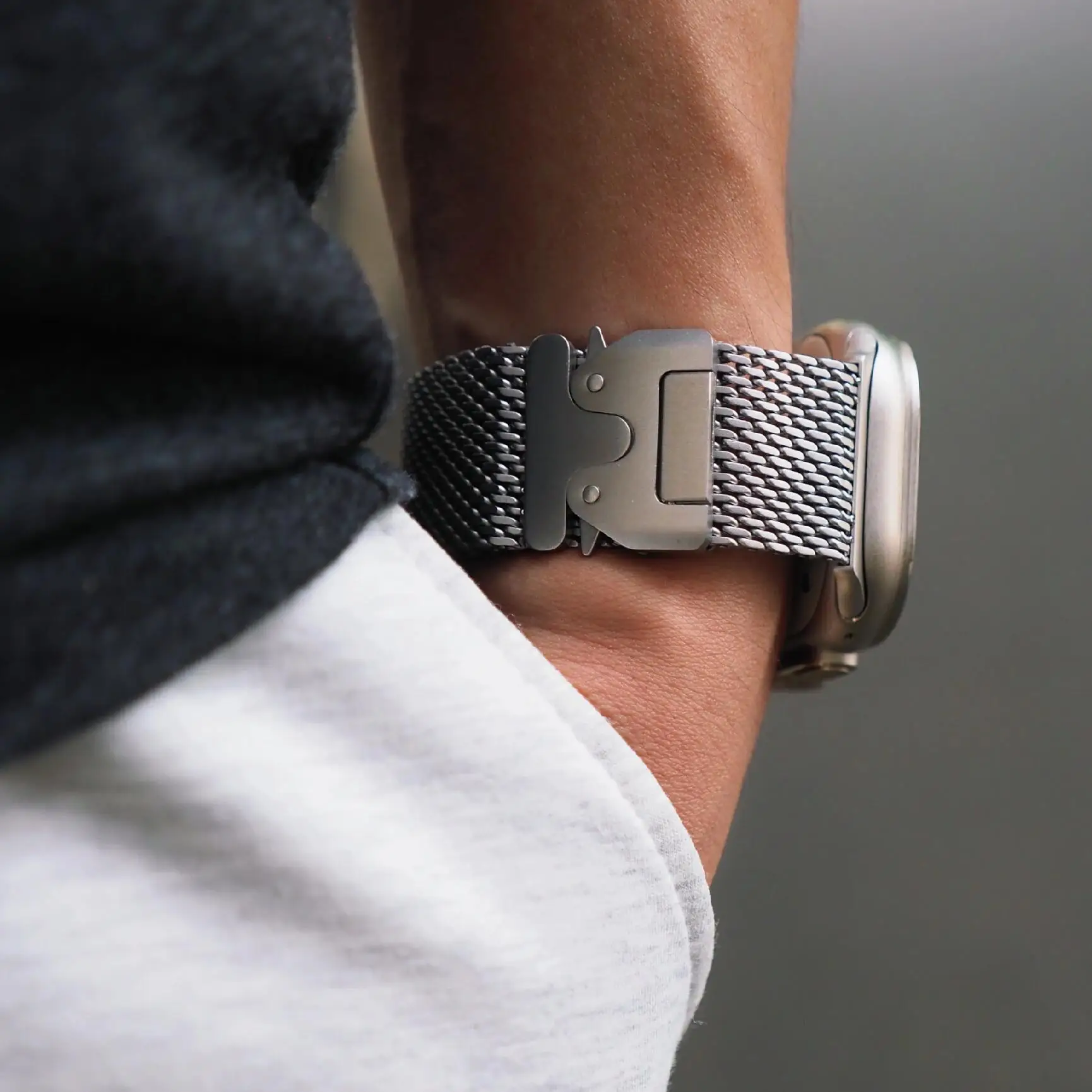 Titanium Milanese Loop Watch Straps - Premium Design