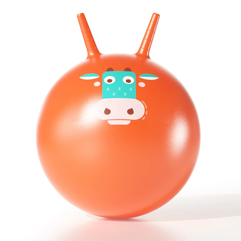 Мяч Mideer для сенсорных тренировок, мяч Moo Cow (с насосом), детская игрушка