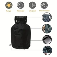 Outdoor Gas Tank Cover,Oxford Cloth,Sun-Resistant, Dustproof Protective Sleeve for Camping Stove Accessory, Gas Bottle Cover 2