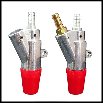 Testina di Ricambio per Pistola Sabbiatrice Tipo A, Utensile di Sostituzione per Macchina Sabbiatrice a Secco/Umido per Lucidatura Superfici