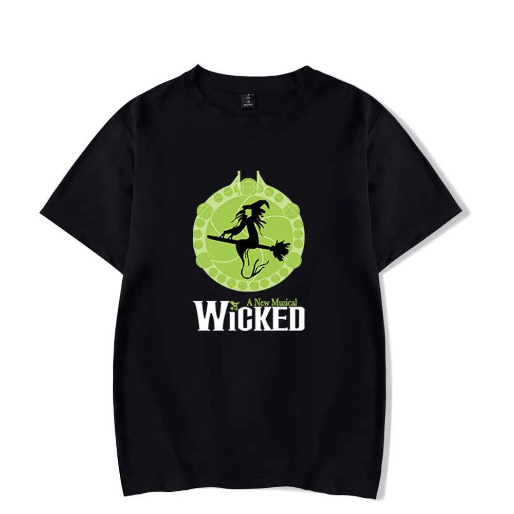 

Halloween Wicked Musical T-Shirt Short Sleeved Unisex Casual Tee #05