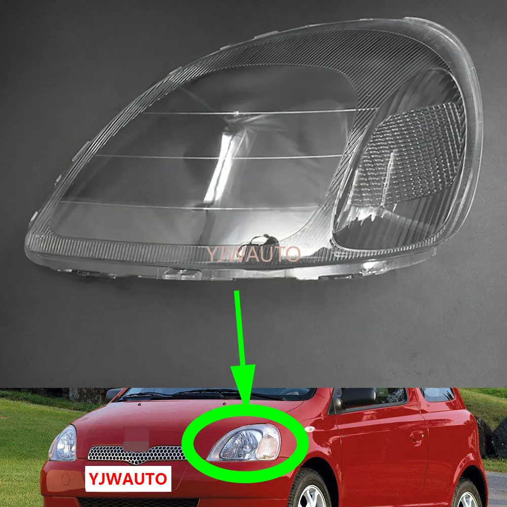 

Headlamp Lens For Toyota Yaris 1999~2002 Car Headlight Cover Replacement Front Glass Auto Shell