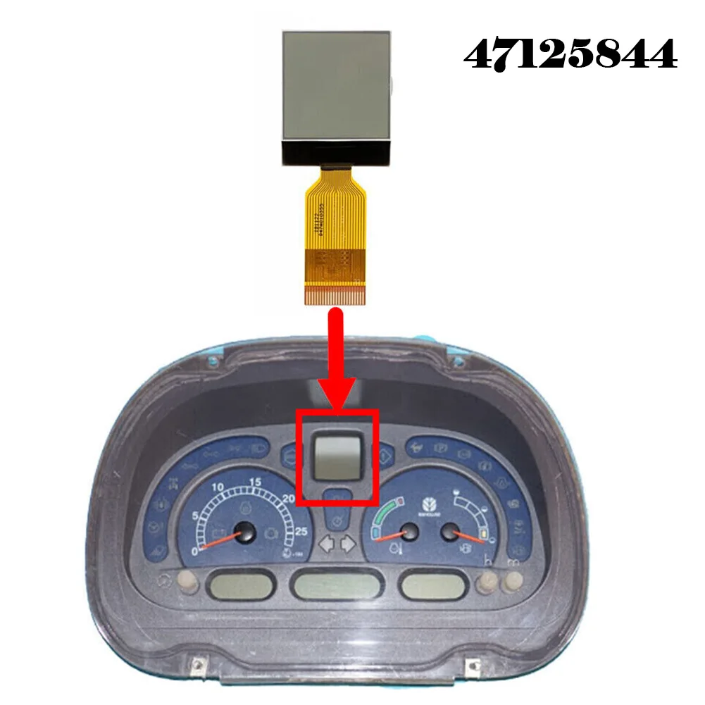 

Кластер инструментов с центральным дисплеем, 1 шт., 2004-2008 ЖК-дисплей, новинка, автоматические аксессуары для трактора Новой Голландии