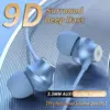 Digital Chip Wired Earphone 3.5mm AUX/Type C 9D HiFi Surround Heavy Bass In-Ear Headsets For Samsung Huawei Xiaomi OPPO iPad PC 2