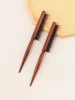 1 piece of wooden mouse tail comb tear comb for hair segmentation for edge control, combing back, smoothing, and fluffiness 1
