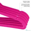 10/20/30 Pack Non-Slip Velvet Kids Hangers For Jackets, Pants, Dress Clothes Hangers For Clothes Home Colgador De Ropa Tdh 5