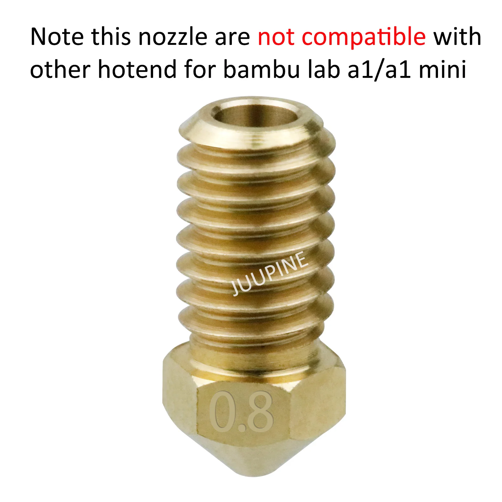 For Bambu Lab A1 Nozzle Bambu Lab A1 Mini Nozzle Kit Brass