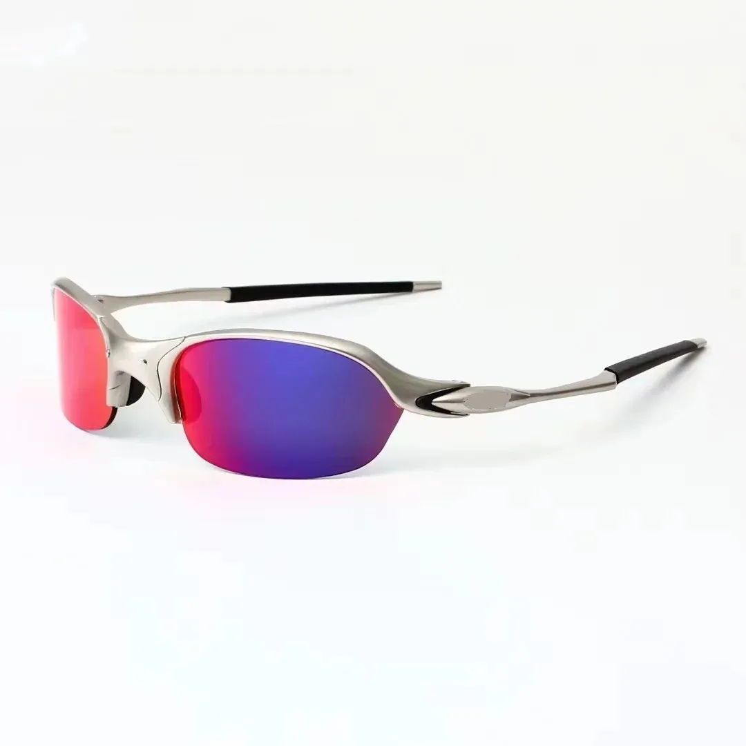 

Мужские поляризованные солнцезащитные очки, велосипедные очки для горного велосипеда, велосипедные очки для спорта на открытом воздухе, для бега, для горного велосипеда, металлические очки UV400, очки для рыбалки