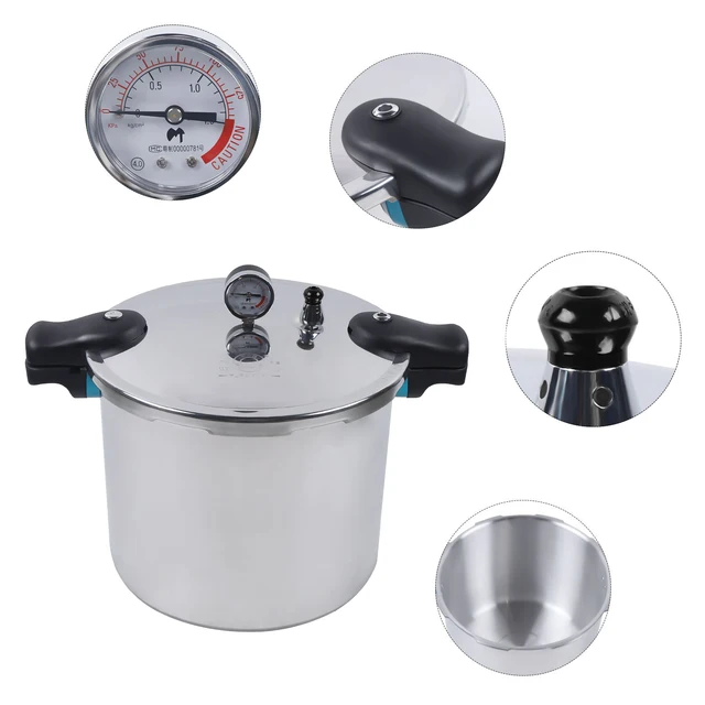 23 Quart Pressure Pressure Cooker With Weighted Gauge Pressure