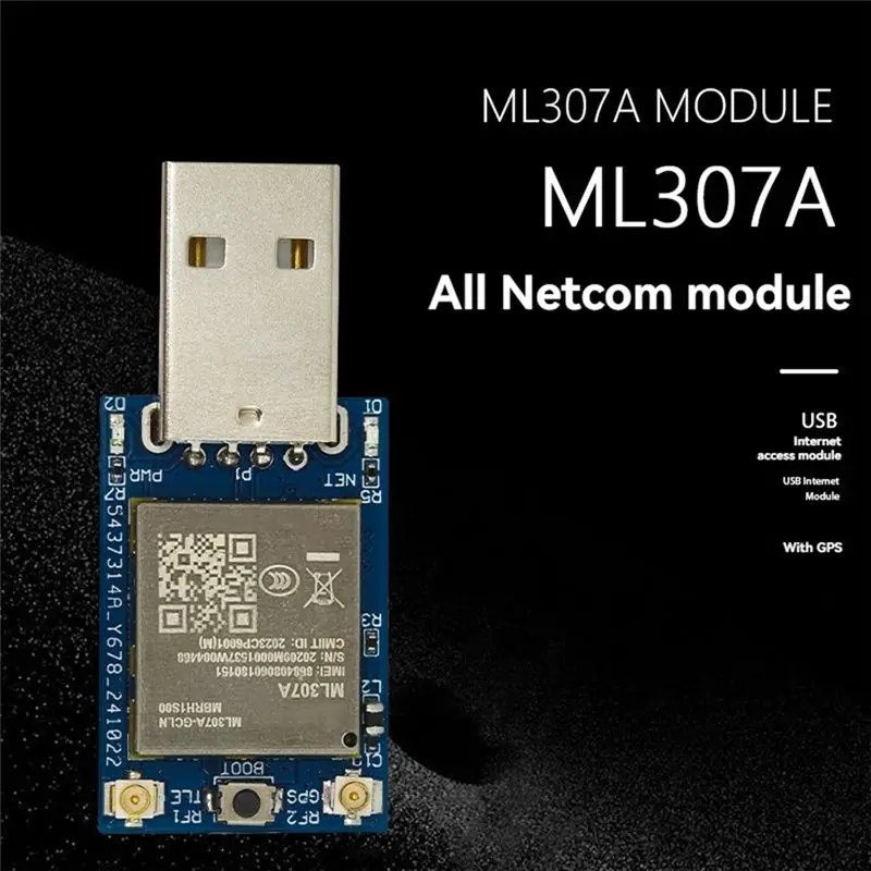 BNVN-ML307A 4G 풀 네트콤 모듈 USB 인터넷 모듈(GPS 다기능 휴대용 모듈 포함) 드라이버 없음 A