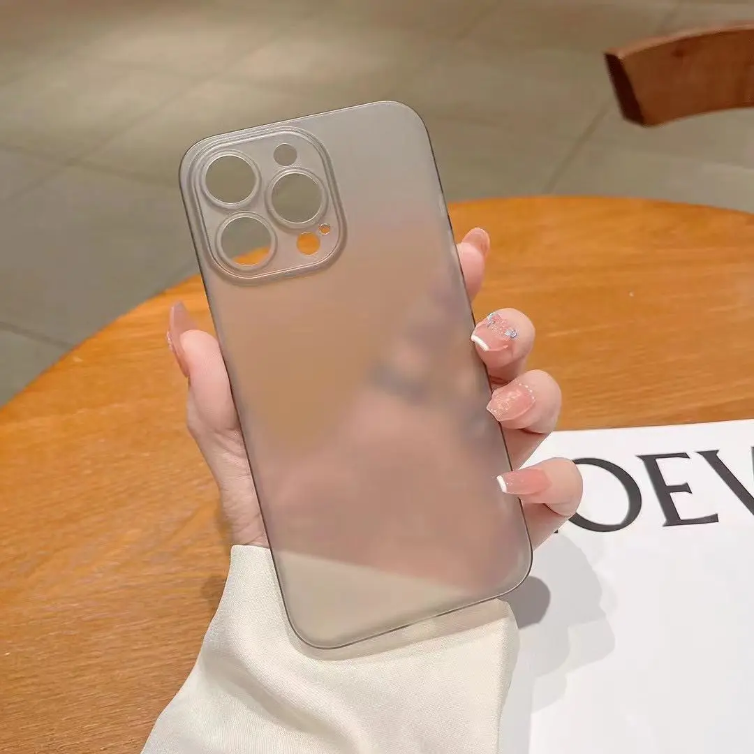 Ultra Thin 0.2mm Matte Translucent Frosted Phone Case