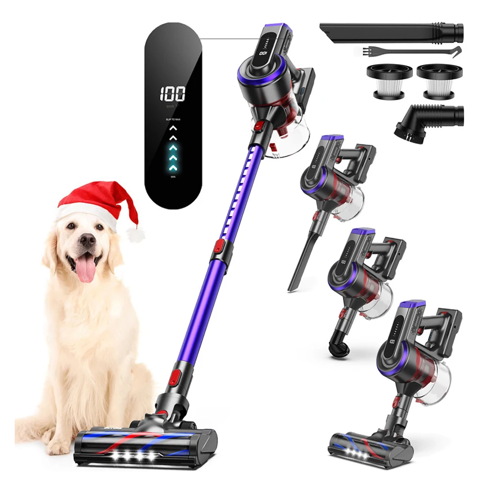 BUTURE 400W 33Kpa Handheld Wireless Cordless Cleaner Vacuum with Touch