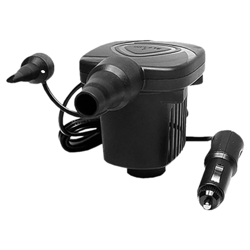 

Car Electric Air Pump 50W Outdoor Kayak Airbed Inflatable Swimming Pool