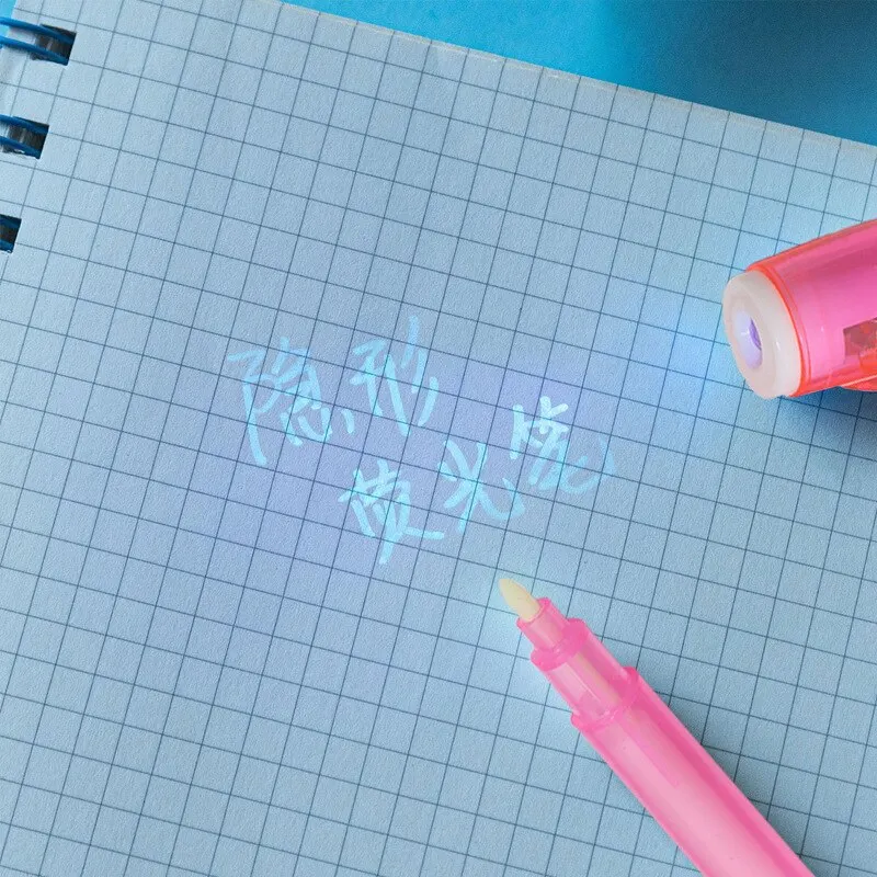 Highlighter Pen Luminous Invisible Ink Pen Drawing Secret Learning for Kids Ideas Gifts Party Favors Novelty Toy