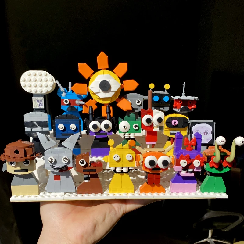 Music Game Phase 3~6.0 Sprunkie Music boxs Elf Building Blocks Set