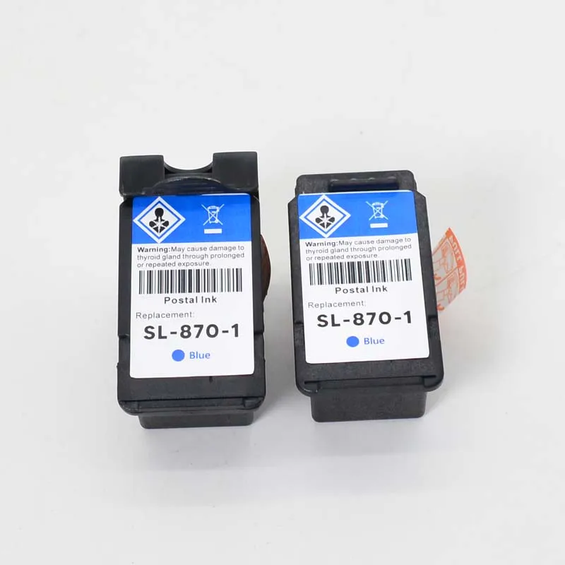 [1x SL-870-1 Blue] Original Remanufactured Postage Ink Cartridge For ...