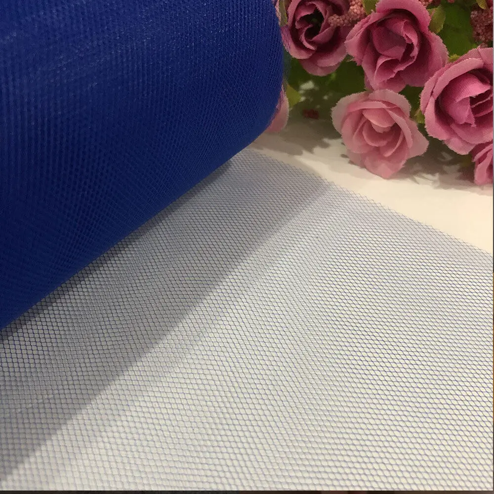 6 Zoll x 10 Yards, 44 Farben, Regenbogen-Glitzer, fester Tüll in Rollen, Netzstoff, Tüllstoff zum Nähen für Tischschürzen, Hochzeitsfeier-Dekoration – Detail 7