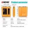 ANENG M469D Cable Lan Tester Network Cable Tester RJ45 RJ11 RJ12 CAT5 UTP LAN Cable Tester Networking Tool Network Repair 6