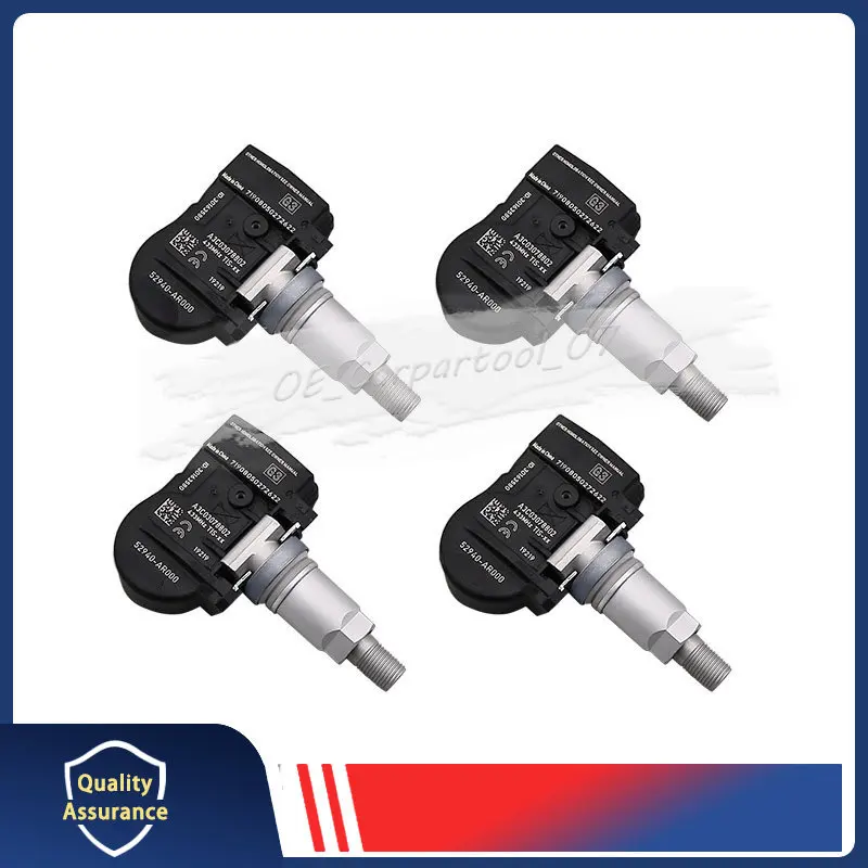 ڵ Ÿ̾ з ͸ ý,   TPMS Ÿ̾ з , 52940-AR000, 433MHZ, 4PCs
