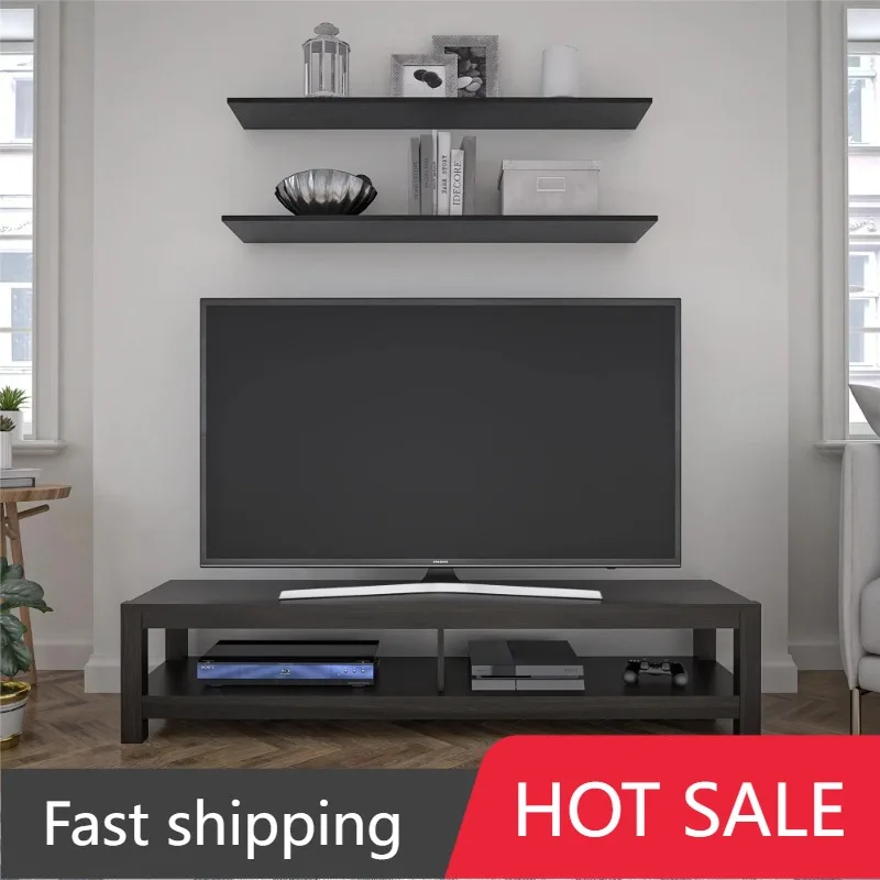 

Parsons TV Stand for TVs up to 65", Espresso