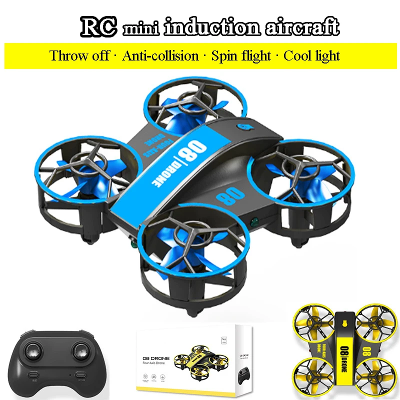 

Original JJRC new product mini quadcopter fixed height children's remote control aircraft with lights rolling novice drone